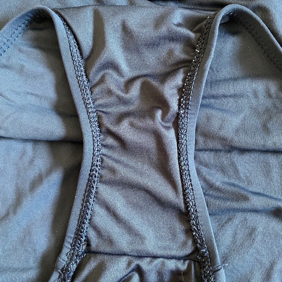 Anne Cole Signature I 2014 I Colorblock Stripe Maillot Halter Tie I Kelly Green - Picture 12 of 16